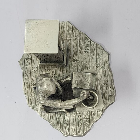 Vintage‎ Heritage Pewter Apothecary Pharmacist Figurine Figurine - Picture 5 of 14